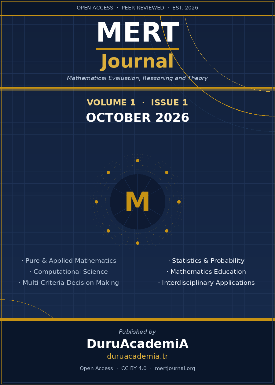 MERT Journal Kapak